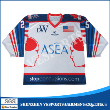 Latest Designer Hockey Jerseys Printed